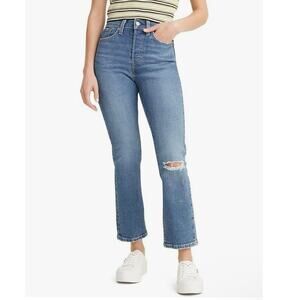 Levi’s Jeans Womens Size 29 Wedgie Straight Leg Ankle Crop Medium Wash High Rise